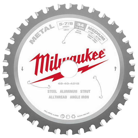 5-7/8 In. Metal Cutting Circular Saw Blade-Milwaukee-48-40-4215-6421