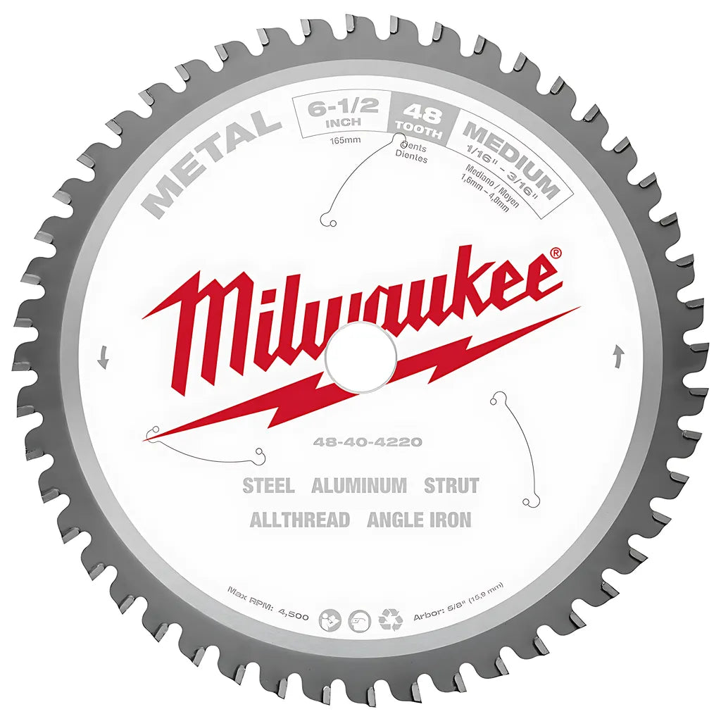 6-1/2 In. Metal Cutting Circular Saw Blade-Milwaukee-48-40-4220-6627