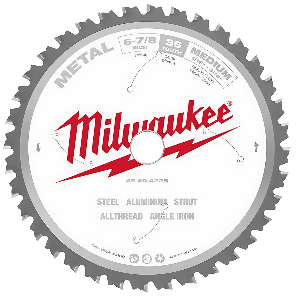 6-7/8 In. Metal Cutting Circular Saw Blade-Milwaukee-48-40-4225-6642