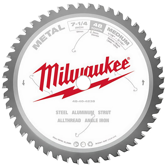 7-1/4 In. Metal Cutting Circular Saw Blade-Milwaukee-48-40-4235-6806