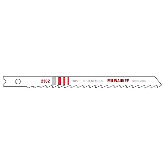 4 In. 6 Tpi Bi-Metal Jig Saw Blades 5Pk-Milwaukee-48-42-2302-5991