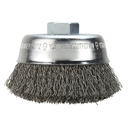 3-1/2 In. Carbon Steel Crimped Wire Cup Brush-Milwaukee-48-52-5065-5852