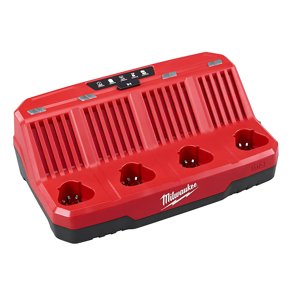 M12 4-Bay Sequential Charger-Milwaukee-48-59-1204-8886