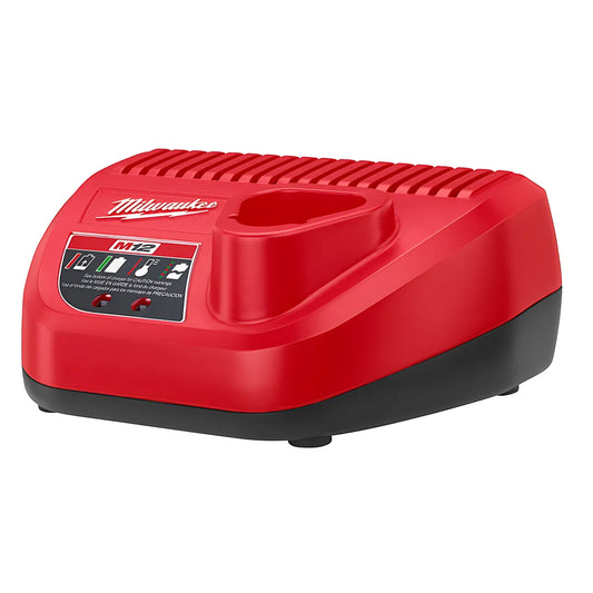 M12 Lithium-Ion Battery Charger-Milwaukee-48-59-2401-9155