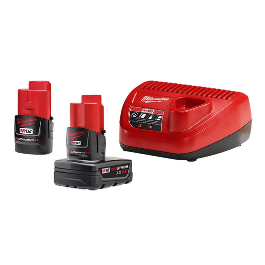 M12 Redlithium Cp2.0/Xc4.0 Starter Pack-Milwaukee-48-59-2424-9181