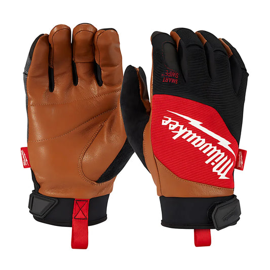 Leather Performance Gloves - S-Milwaukee-48-73-0020-1102