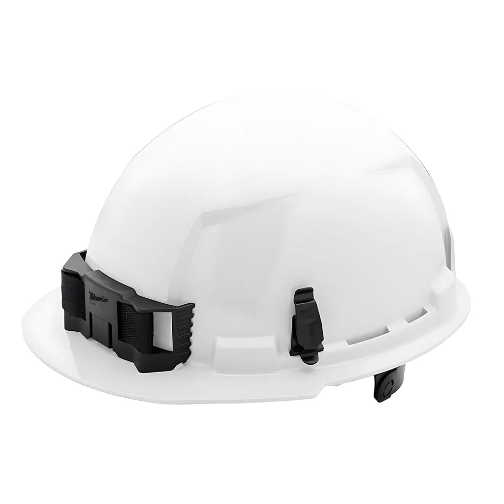 White Front Brim Hard Hat W/6Pt Ratcheting Suspension - Type 1, Class E-Milwaukee-48-73-1120-12028