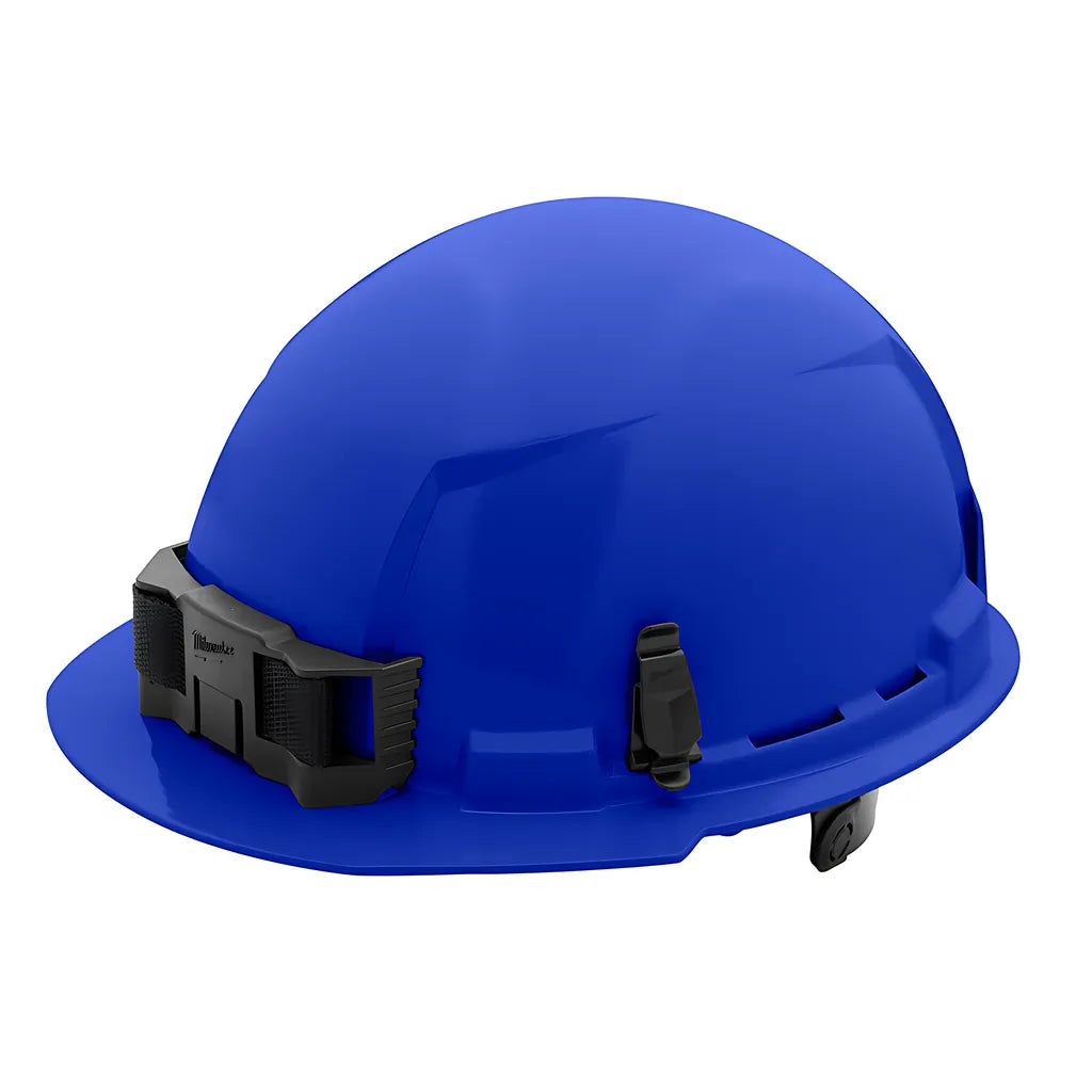 Blue Front Brim Hard Hat W/6Pt Ratcheting Suspension - Type 1, Class E-Milwaukee-48-73-1124-7246