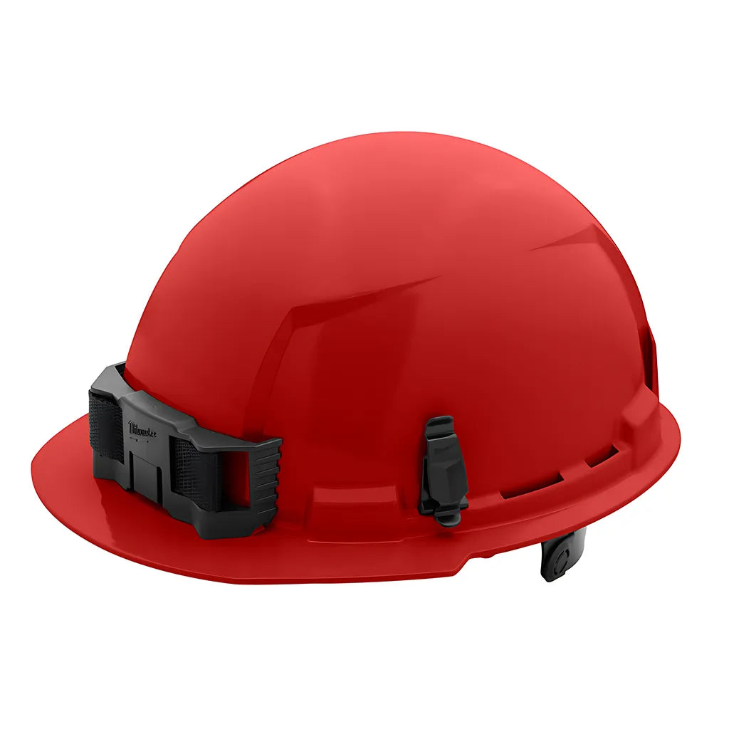 Red Front Brim Hard Hat W/6Pt Ratcheting Suspension - Type 1, Class E-Milwaukee-48-73-1128-10410