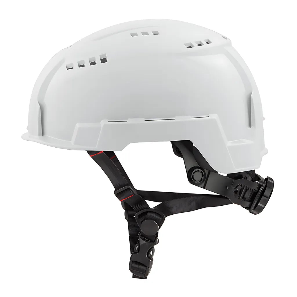 White Vented Safety Helmet (Usa) - Type 2, Class C-Milwaukee-48-73-1300-12039