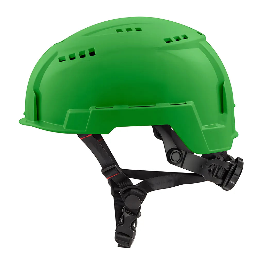 Green Vented Safety Helmet (Usa) - Type 2, Class C-Milwaukee-48-73-1306-8181