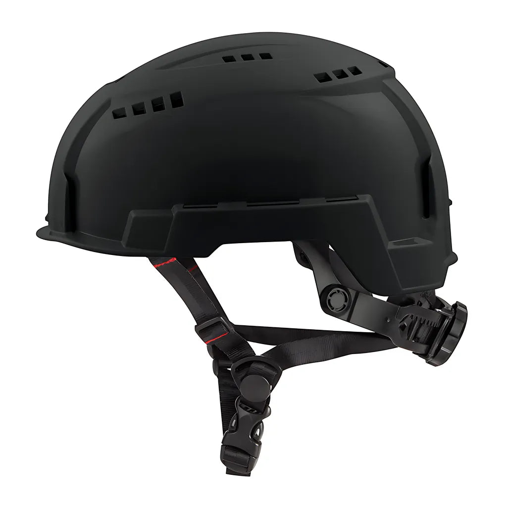 Black Vented Safety Helmet (Usa) - Type 2, Class C-Milwaukee-48-73-1310-7240