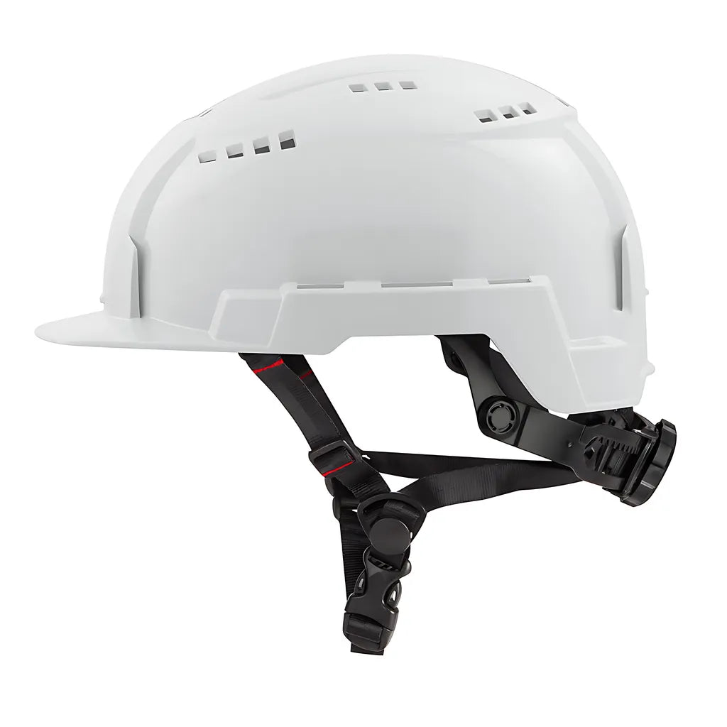 White Front Brim Vented Safety Helmet (Usa) - Type 2, Class C-Milwaukee-48-73-1320-12033