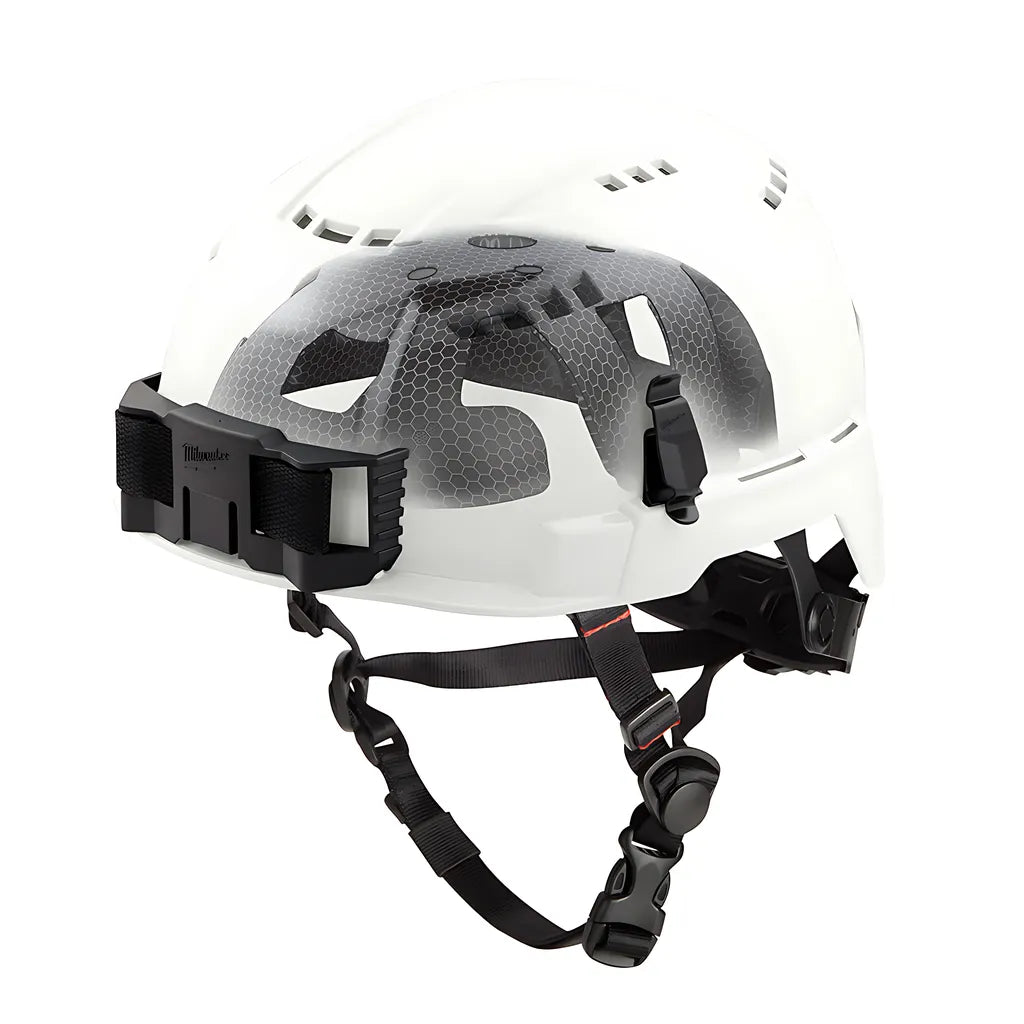 Bolt White Vented Safety Helmet With Impact Armor Liner (Usa) - Type 2, Class C-Milwaukee-48-73-1350-7313