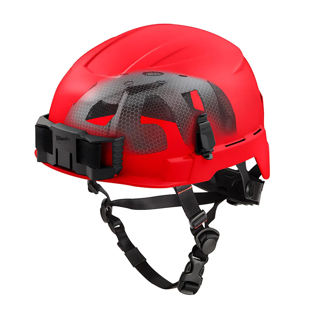 Bolt Red Safety Helmet With Impact Armor Liner (Usa) - Type 2, Class E-Milwaukee-48-73-1359-7302