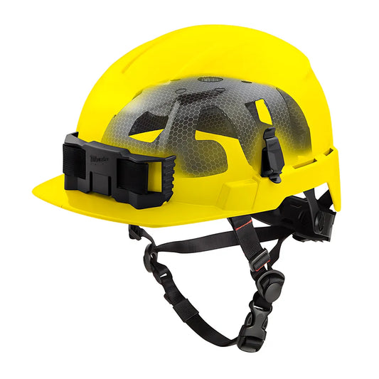 Bolt Yellow Front Brim Safety Helmet With Impact Armor Liner (Usa) - Type 2, Class E-Milwaukee-48-73-1367-7315