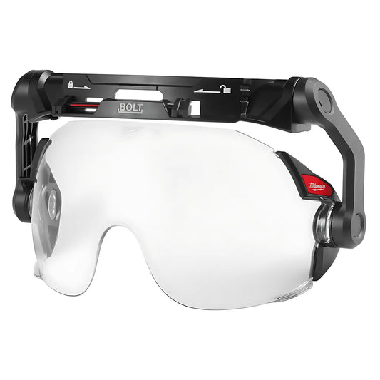 Bolt Eye Visor - Clear Dual Coat Lens (Compatible With Milwaukee® Safety Helmets)-Milwaukee-48-73-1411-7270