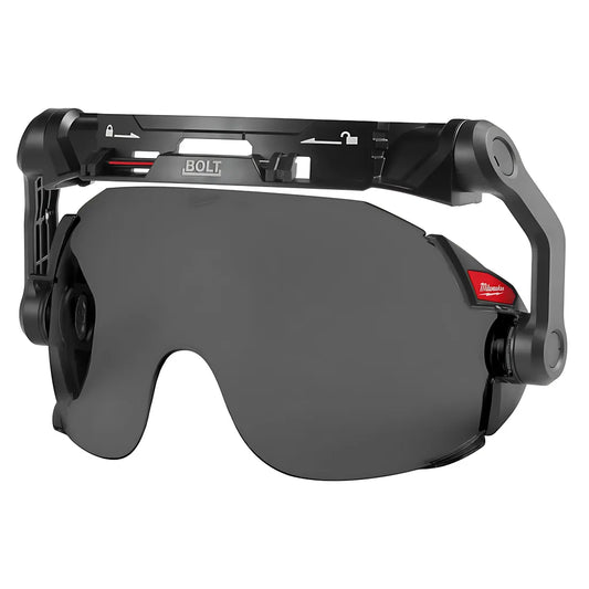 Bolt Eye Visor - Tinted Dual Coat Lens (Compatible With Milwaukee® Safety Helmets)-Milwaukee-48-73-1416-7271