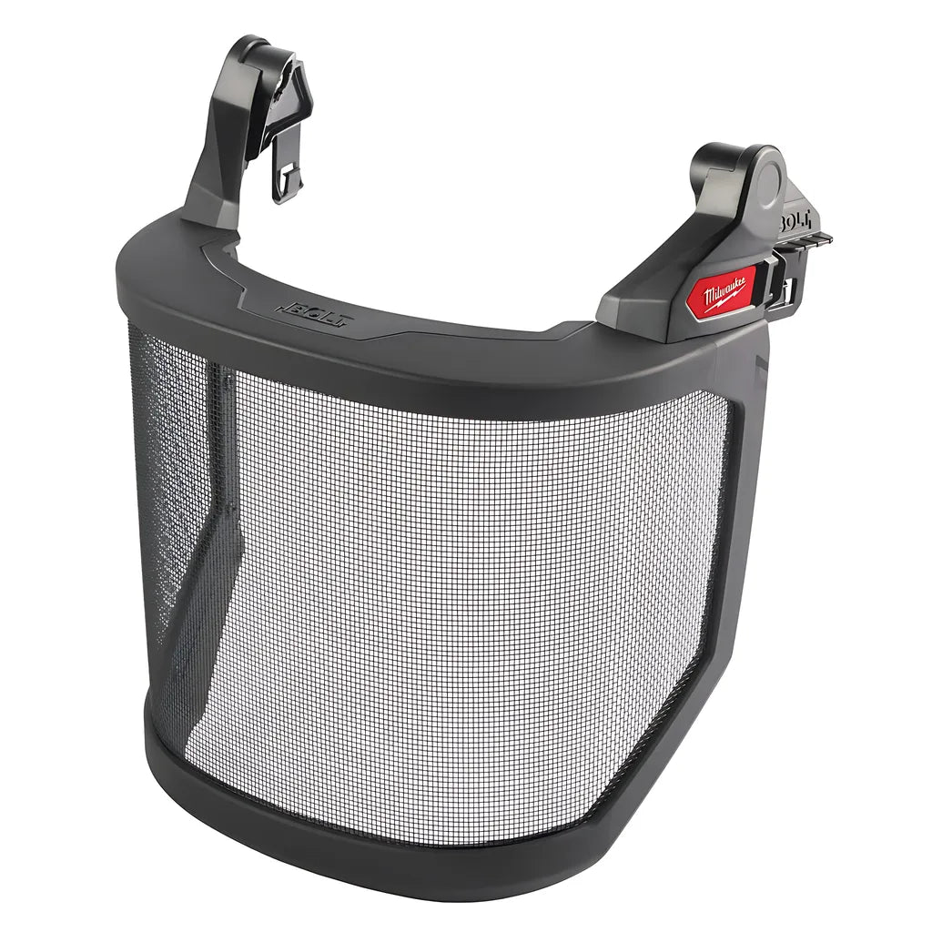 Bolt Full Face Shield - Metal Mesh (Compatible With Milwaukee® Safety Helmet [No Brim])-Milwaukee-48-73-1431-7278