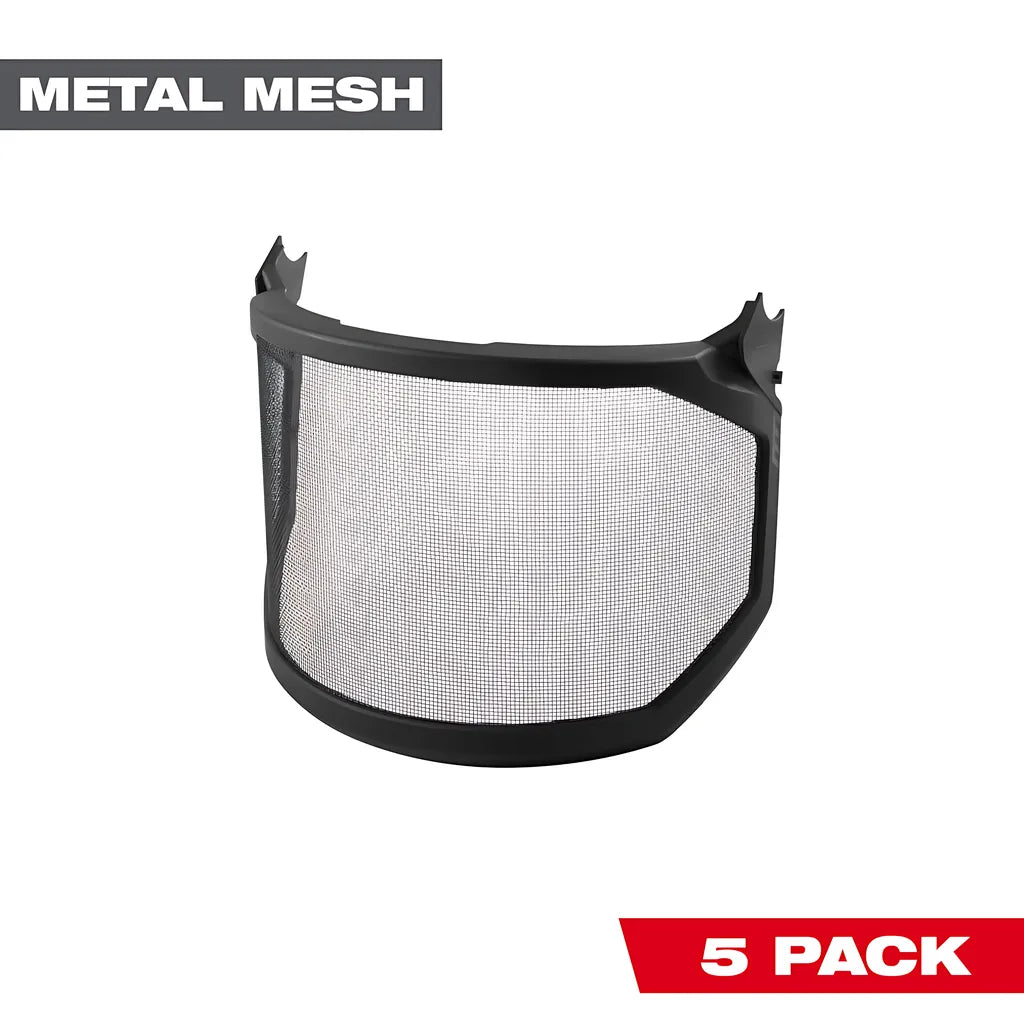 5Pk Mesh Shield Replacement (Helmet & Hard Hat Mount)-Milwaukee-48-73-1432-6456