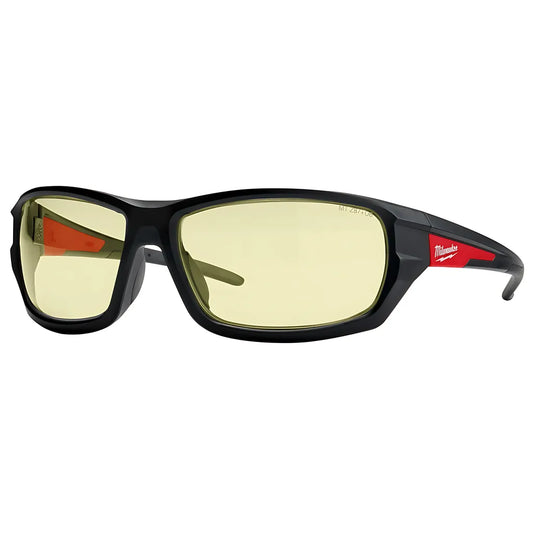 Performance Safety Glasses - Yellow Fog-Free Lenses (Polybag)-Milwaukee-48-73-2121-10353