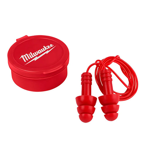 3Pk Reusable Corded Earplugs-Milwaukee-48-73-3151-5977