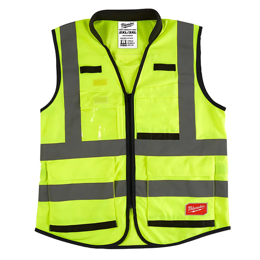 High Visibility Yellow Performance Safety Vest - Xxl/Xxxl-Milwaukee-48-73-5043-8453