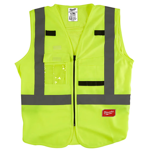 High Visibility Yellow Safety Vest - S/M (Csa)-Milwaukee-48-73-5061-8458