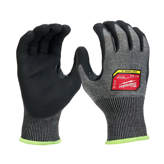Cut Level 9 High-Dexterity Nitrile Dipped Gloves - Xxl-Milwaukee-48-73-7034-1015