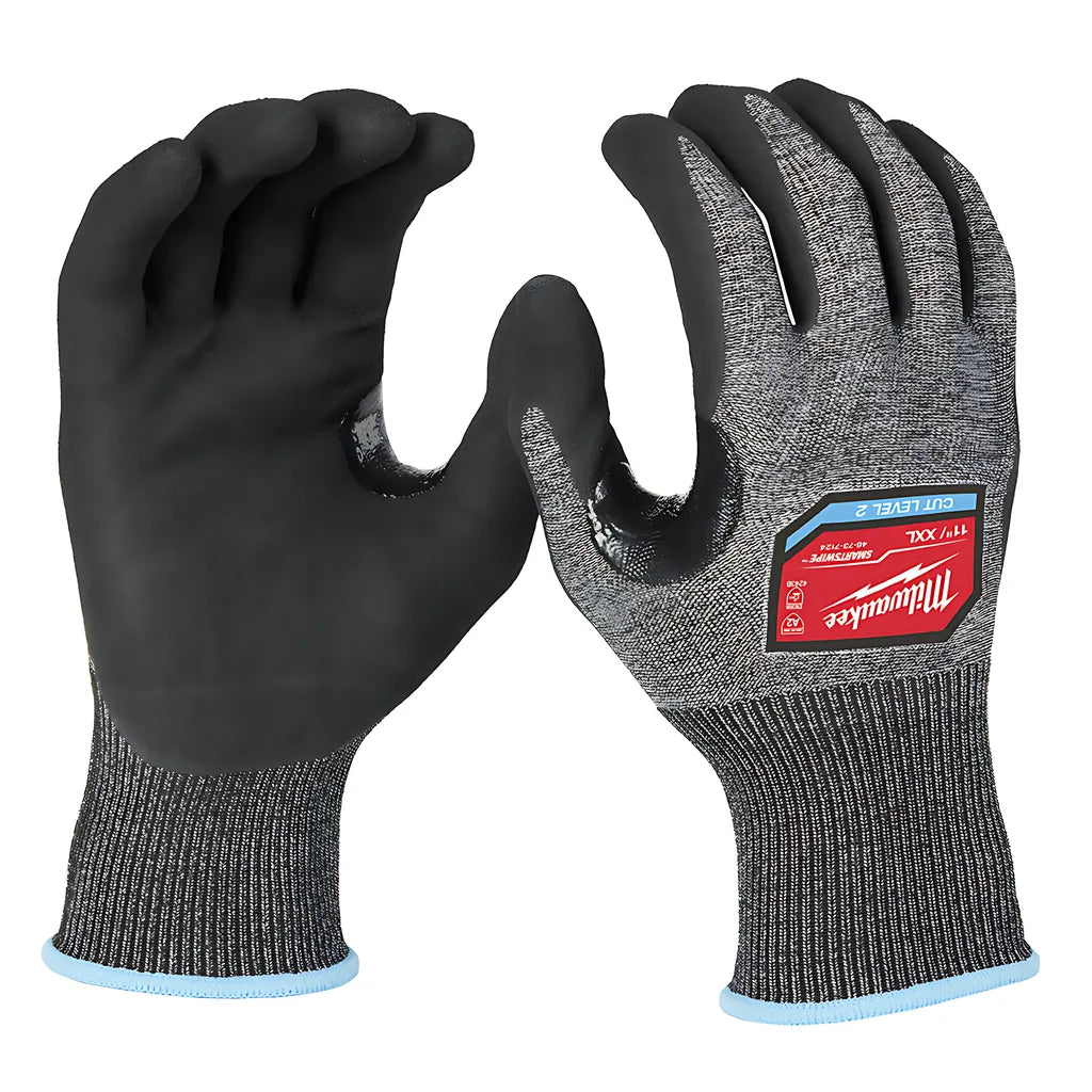 Cut Level 2 High-Dexterity Nitrile Dipped Gloves - Xxl-Milwaukee-48-73-7124-828