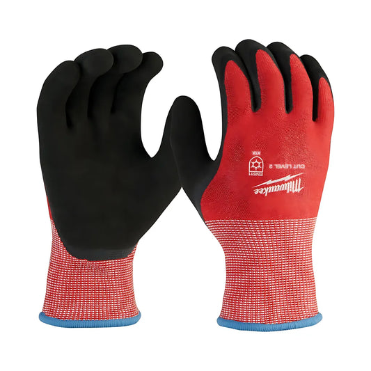 Cut Level 2 Winter Dipped Gloves - L-Milwaukee-48-73-7922B-839