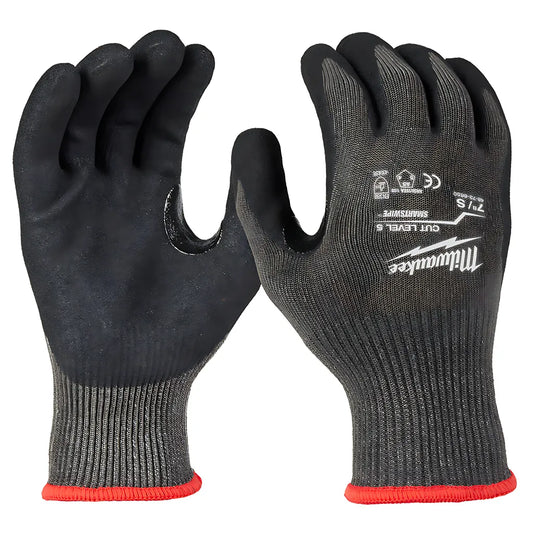 Cut Level 5 Nitrile Dipped Gloves - S-Milwaukee-48-73-8650-955