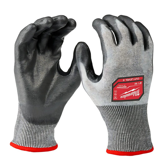 Cut Level 5 High Dexterity Polyurethane Dipped Gloves - Xl-Milwaukee-48-73-8753E-938