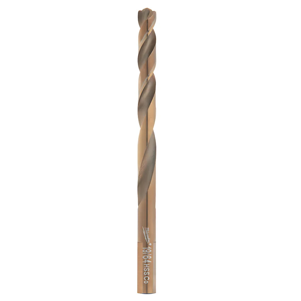 Red Helix Cobalt 19/64" Drill Bit-Milwaukee-48-89-2316-10430