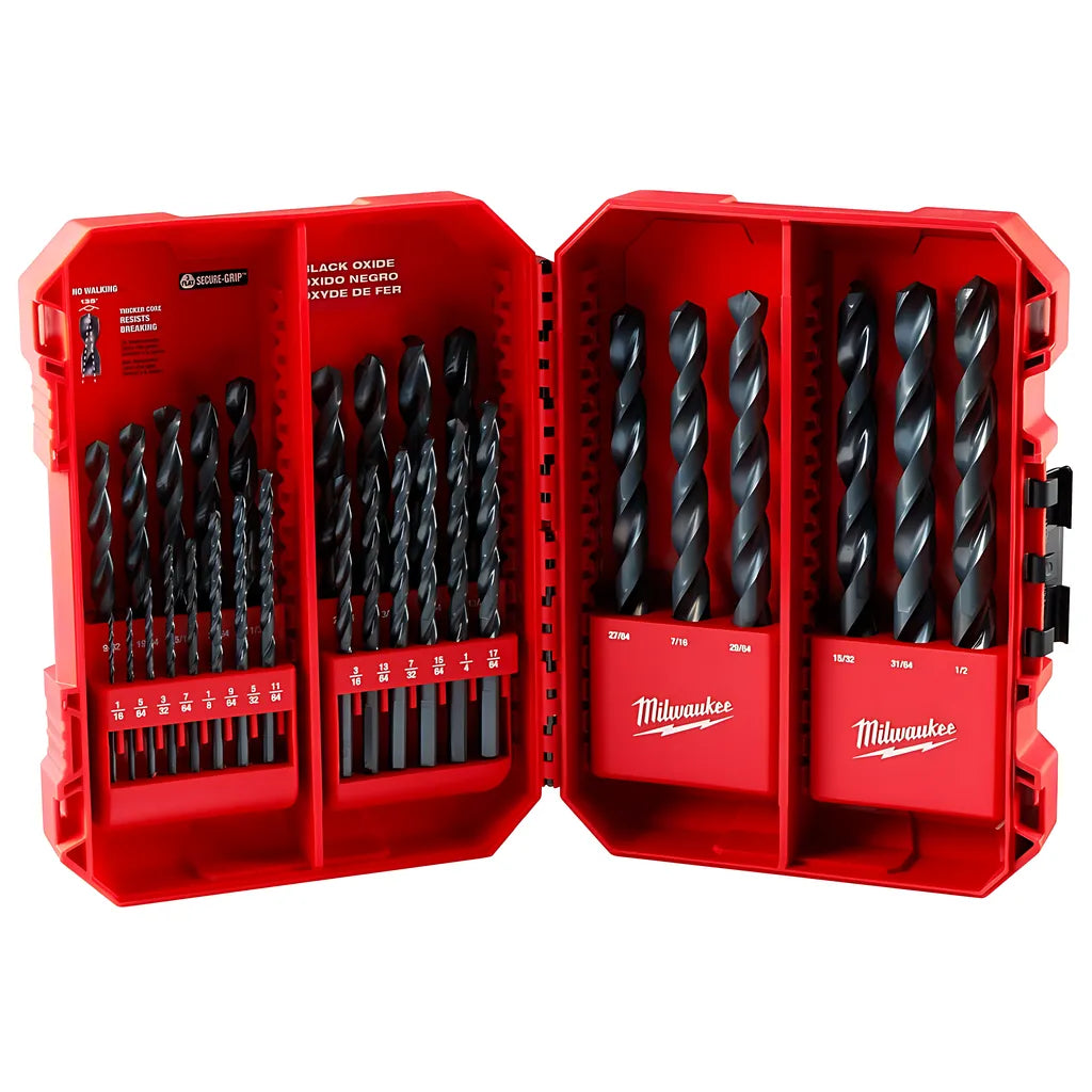 Thunderbolt® Black Oxide Drill Bit Set  29Pc-Milwaukee-48-89-2802-11955