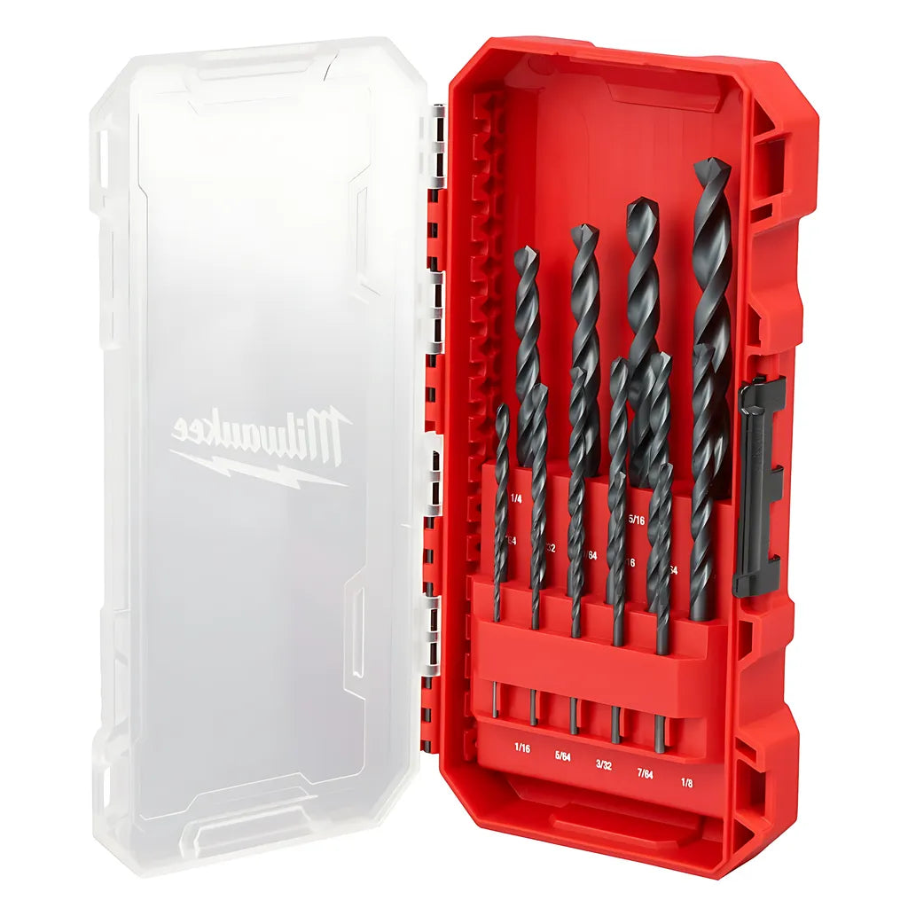 Thunderbolt® Black Oxide Drill Bit Set  15Pc-Milwaukee-48-89-2803-11953