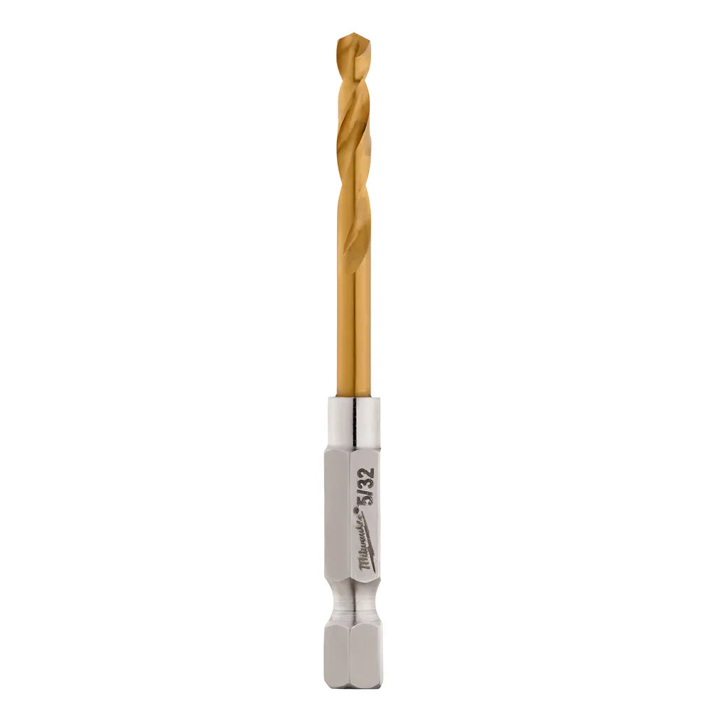 5/32 In. Titanium Shockwave Drill Bit-Milwaukee-48-89-4607-6308