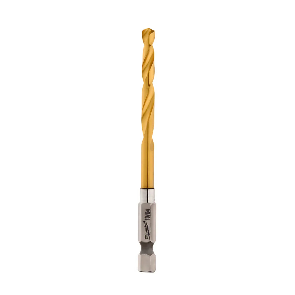 13/64 In. Titanium Shockwave Drill Bit-Milwaukee-48-89-4610-4639