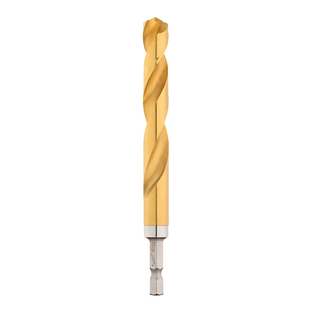 15/32 In. Titanium Shockwave Drill Bit-Milwaukee-48-89-4627-4813