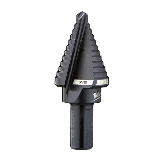 #7 Step Drill Bit, 7/8 In. Single Hole-Milwaukee-48-89-9207-3519