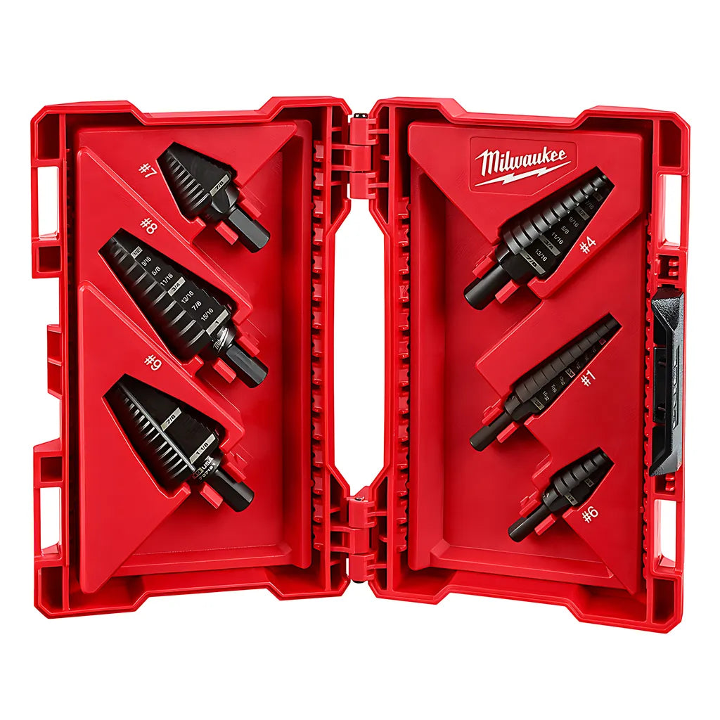 6-Piece Step Drill Bit Set-Milwaukee-48-89-9224-6663