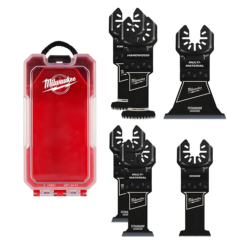 Milwaukee® Open-Lok Multi-Tool Blade Variety Kit 6Pc-Milwaukee-49-10-9112-10163