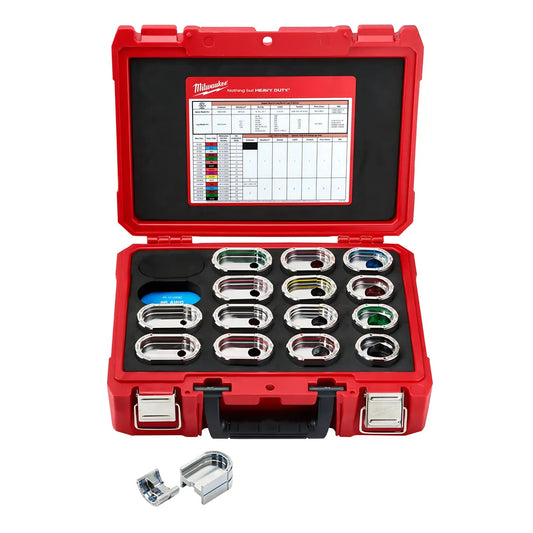 Exact #6 - 750 Mcm Copper 12T U-Style Die Kit-Milwaukee-49-12-KITC-7835