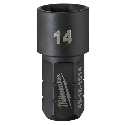 Insider Box Ratchet Socket 6 Point 14Mm-Milwaukee-49-16-1614-8586