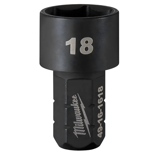 Insider Box Ratchet Socket 6 Point 18Mm-Milwaukee-49-16-1618-8590