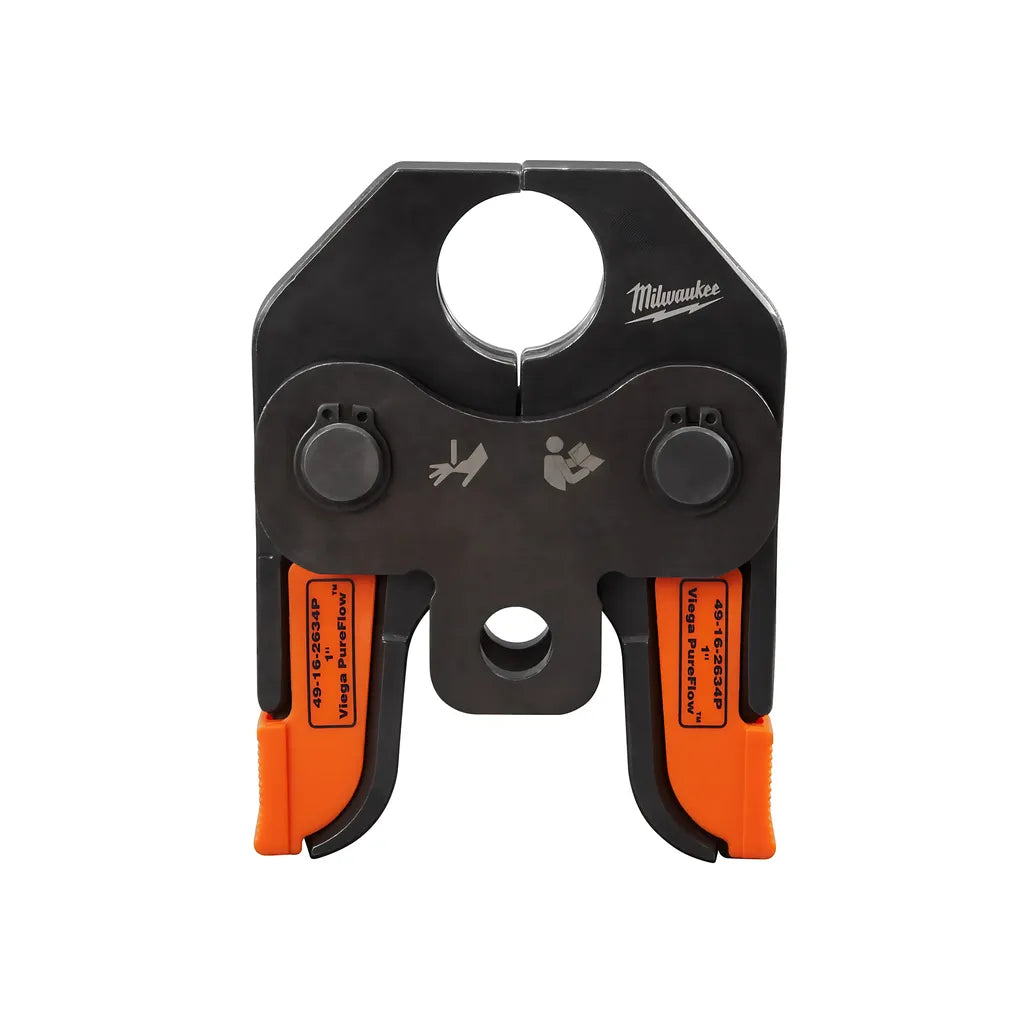 M18 1 In. Viega Pureflow Jaw For M18 Short Throw Press Tool-Milwaukee-49-16-2634P-9670