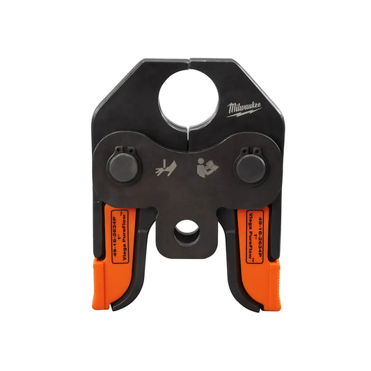 M18 1 In. Viega Pureflow Jaw For M18 Short Throw Press Tool-Milwaukee-49-16-2634P-9670