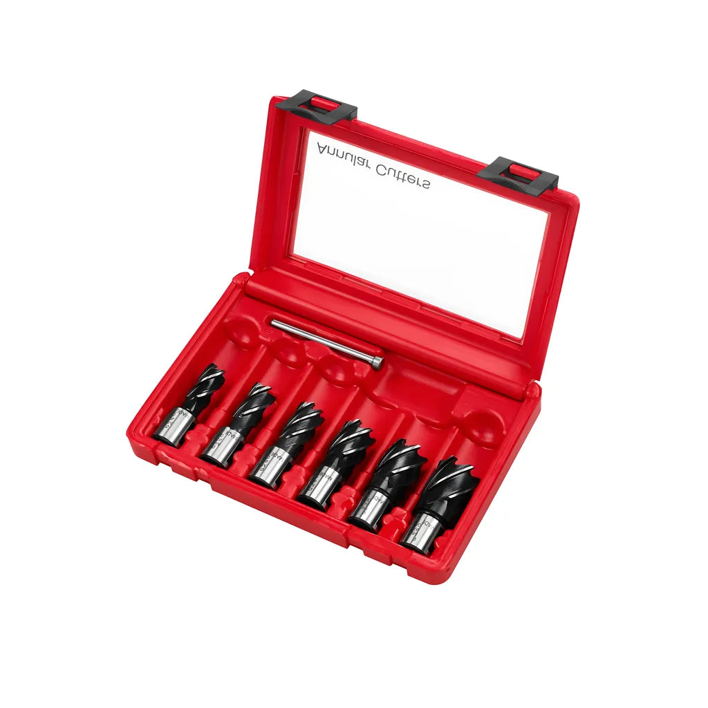 6-Piece Hss Annular Cutter Set-Milwaukee-49-22-8400-6661