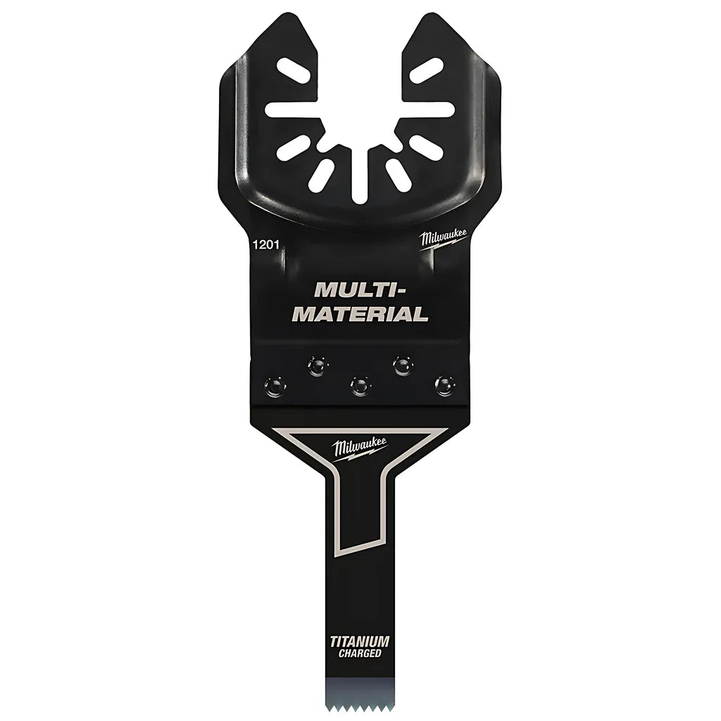 Milwaukee® Open-Lok 3/8" Titanium Charged Bi-Metal Multi-Material Multi-Tool Blade-Milwaukee-49-25-1201-10147