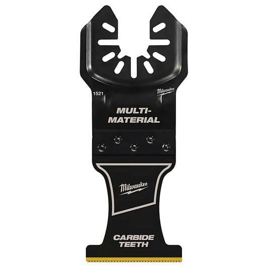 Milwaukee® Open-Lok 1-3/8" Carbide Teeth Multi-Material Multi-Tool Blade-Milwaukee-49-25-1521-10117